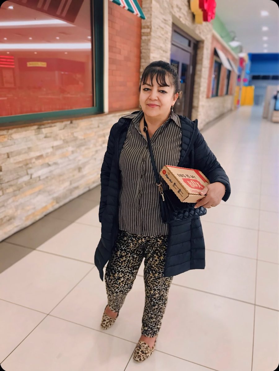 Madrina con pizza